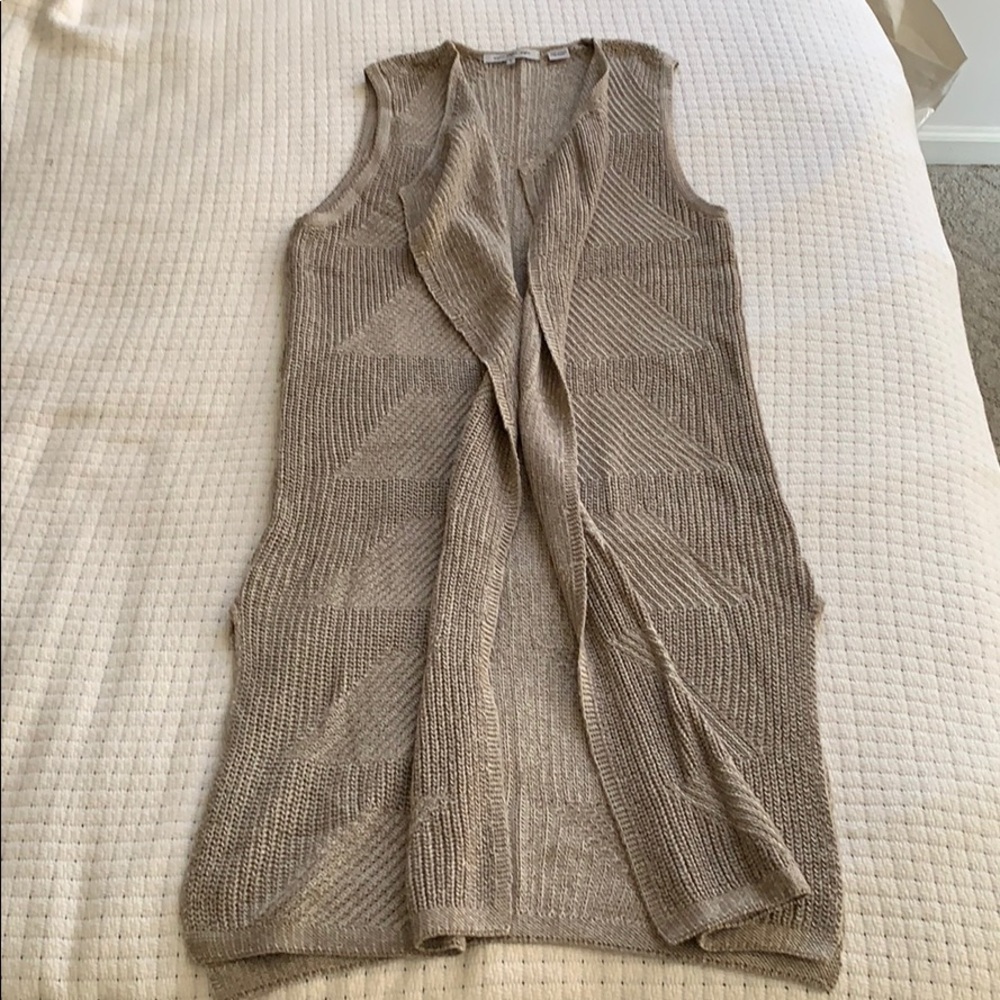 Long Cardigan Vest - Like New